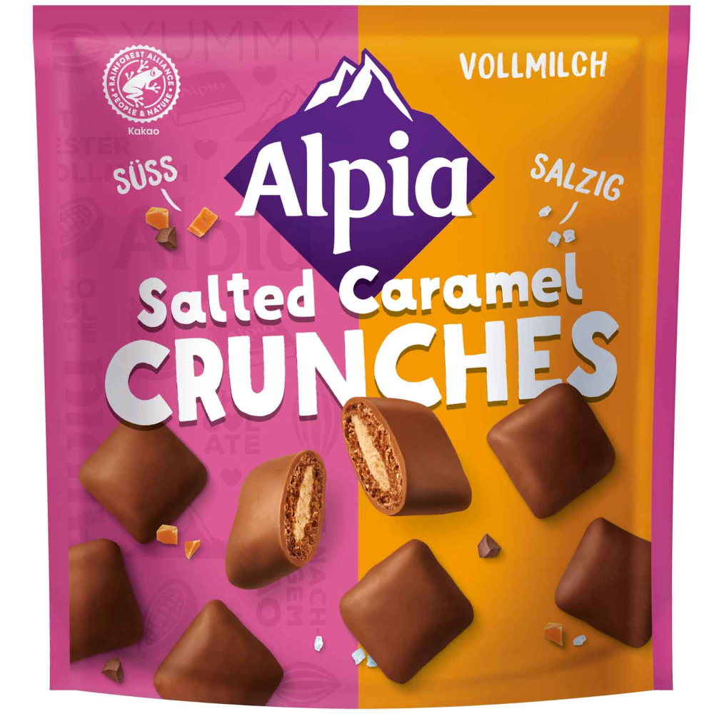 Alpia Salted Caramel Crunches 140g / 4.93oz