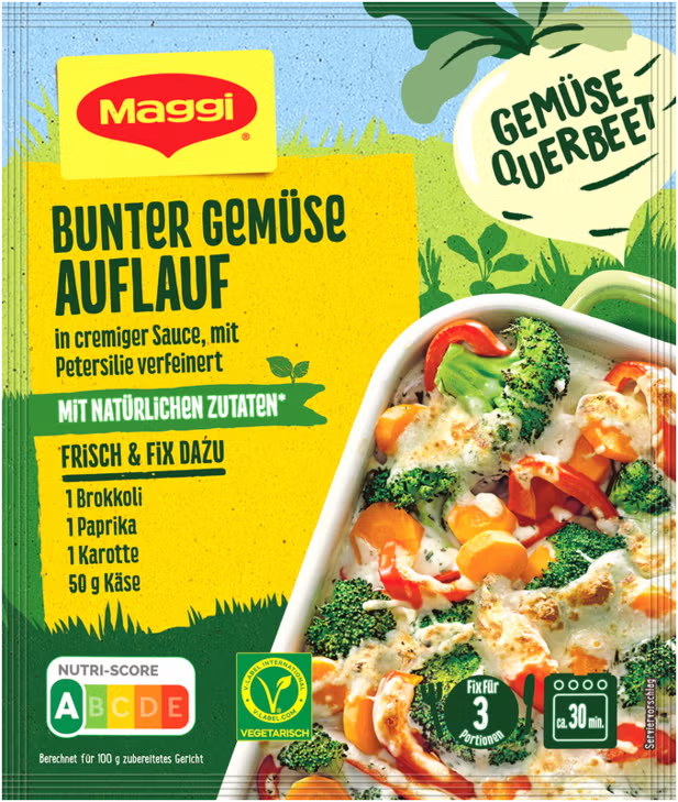 Maggi Fix für Bunter Gemüse Auflauf 51g / 1.79oz