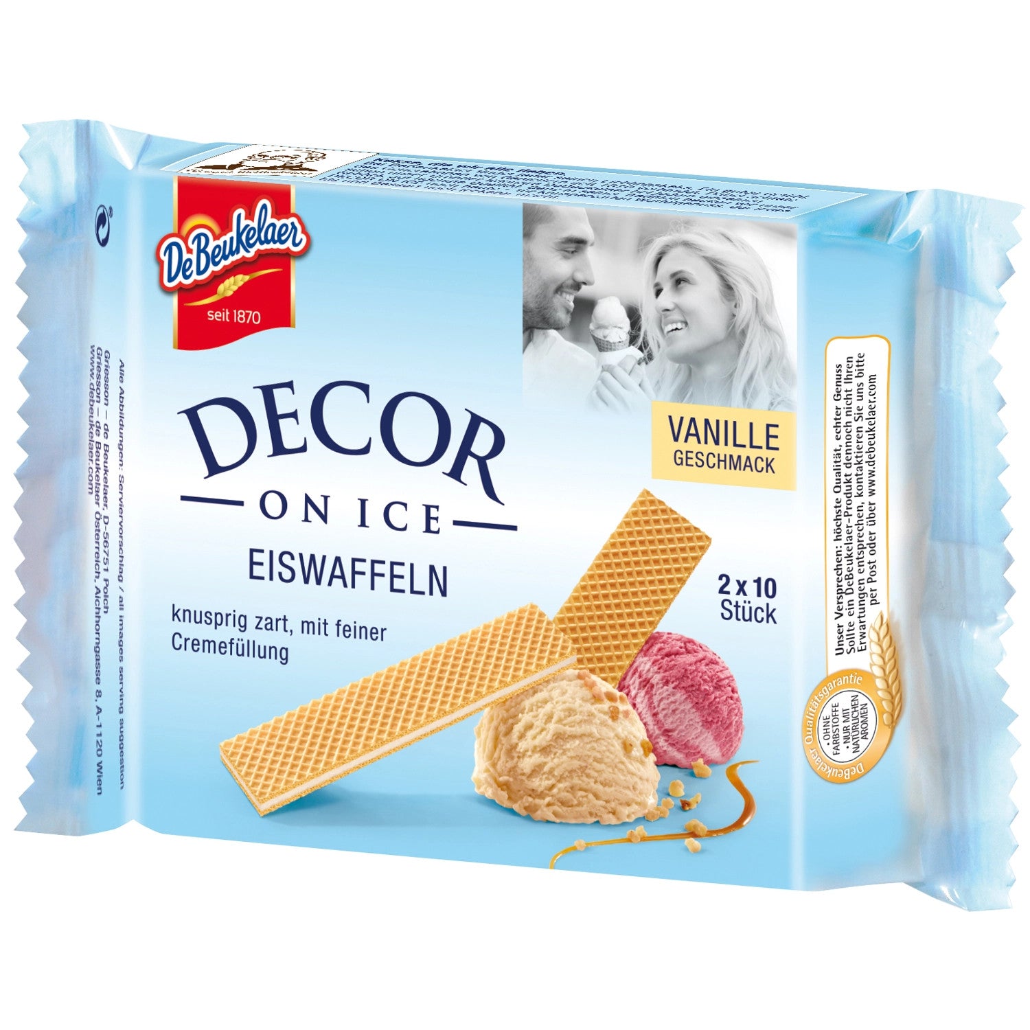 DeBeukelaer Decor on Eiswaffeln 50g / 1.76oz