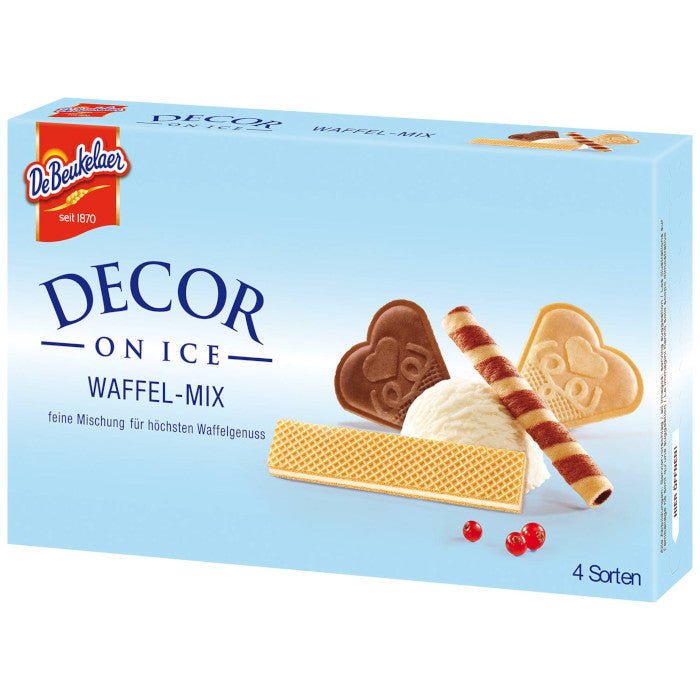 DeBeukelaer Decor on Ice Waffel-Mix 84g / 2.96oz