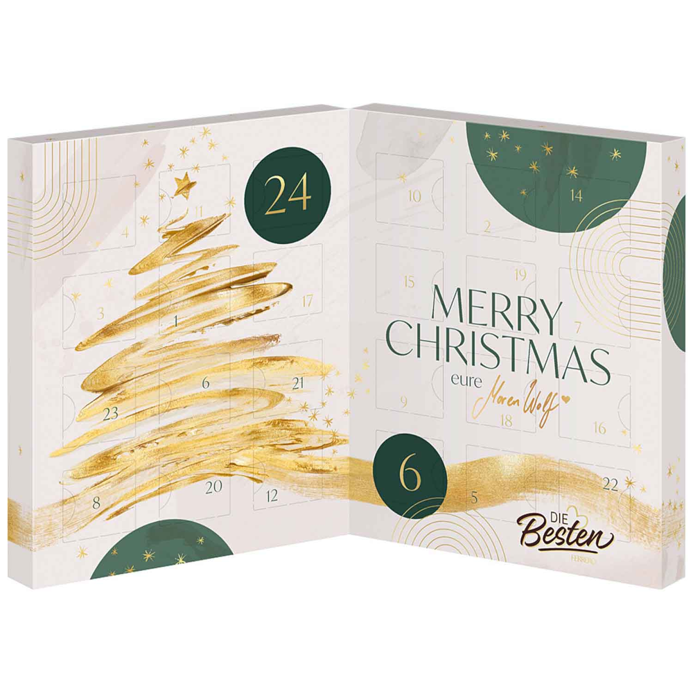 Ferrero Die Besten Adventskalender Designed by Influencerin Maren Wolf 214g / 7.58oz