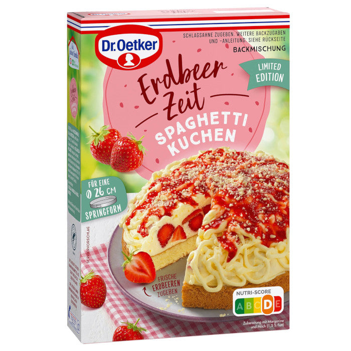 Dr. Oetker Erdbeer Zeit Backmischungen Probierset mit 10% Rabatt