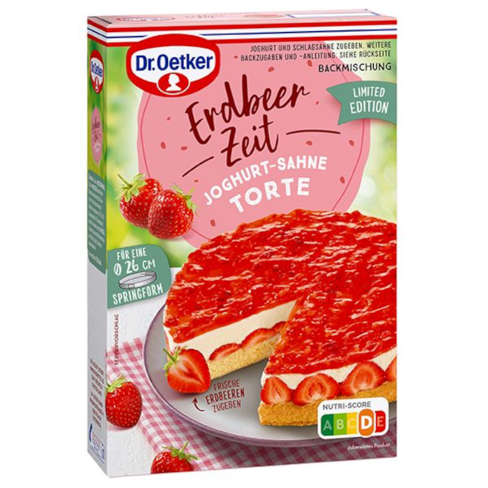 Dr. Oetker Erdbeer Zeit Backmischungen Probierset mit 10% Rabatt