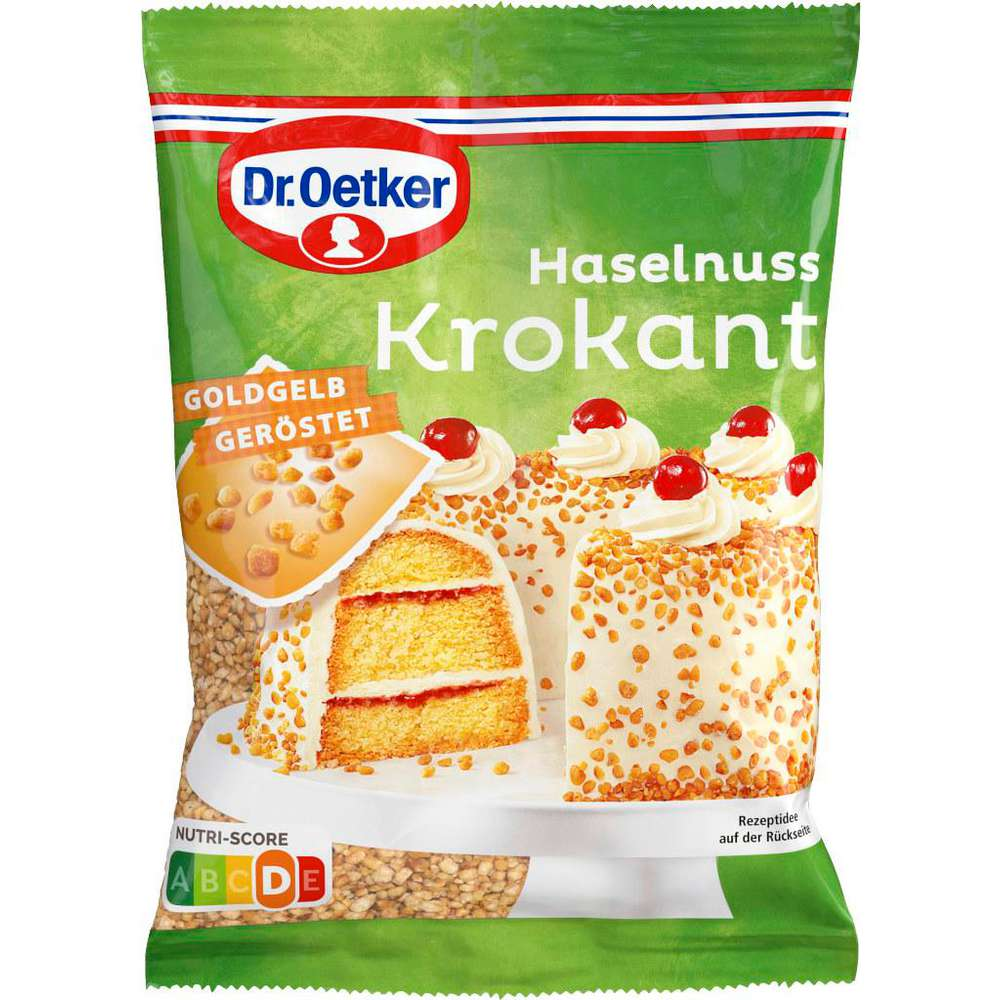 Dr. Oetker Haselnuss Krokant 100g / 3.52oz