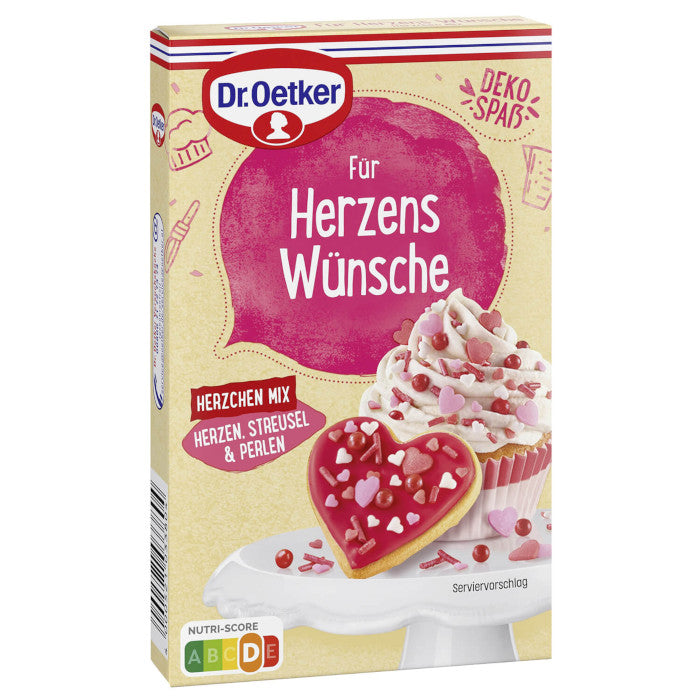 Dr. Oetker Deko-Spaß Für Herzens Wünsche Mix 60g / 2.11oz