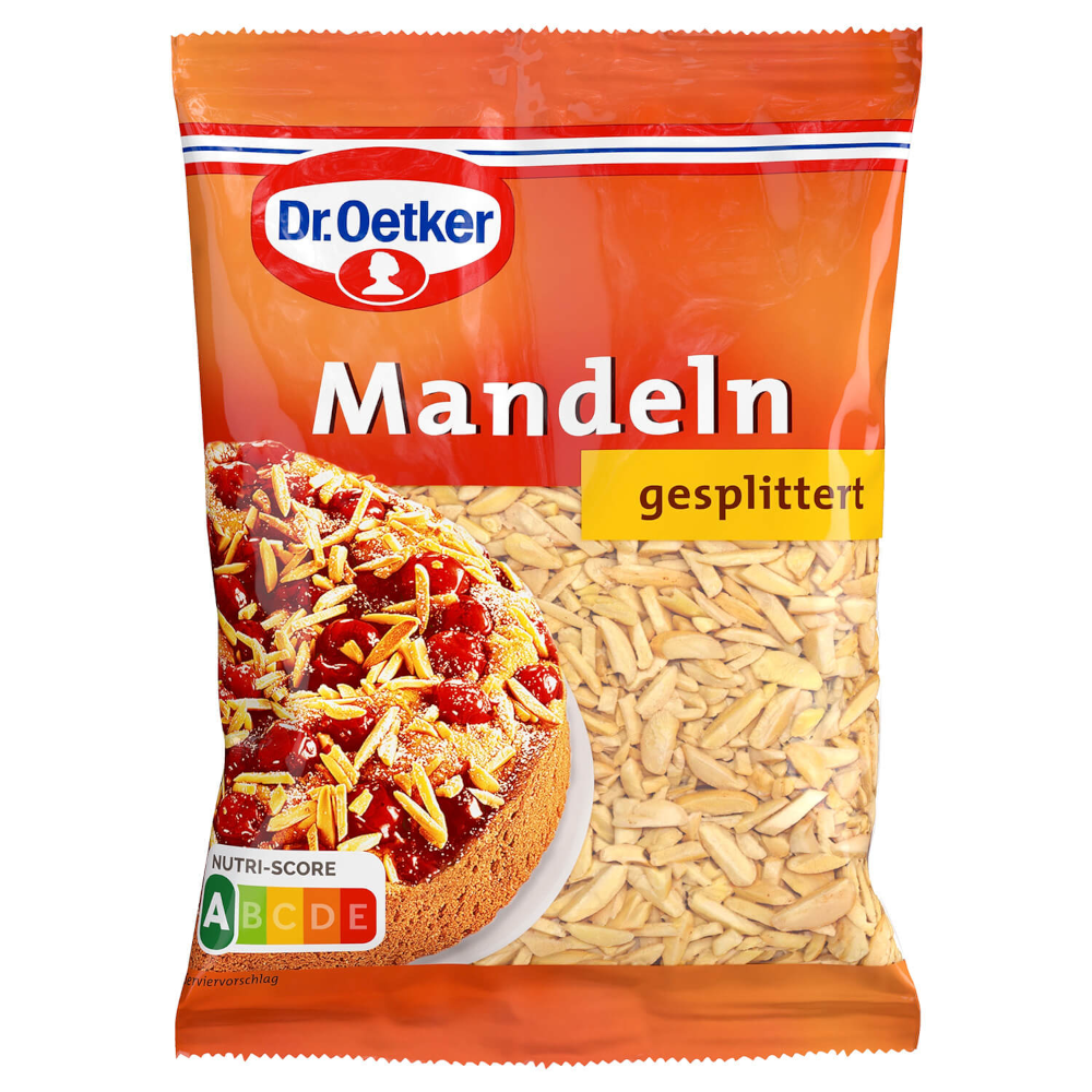 Dr. Oetker Mandeln gesplittert 100g / 3.52oz