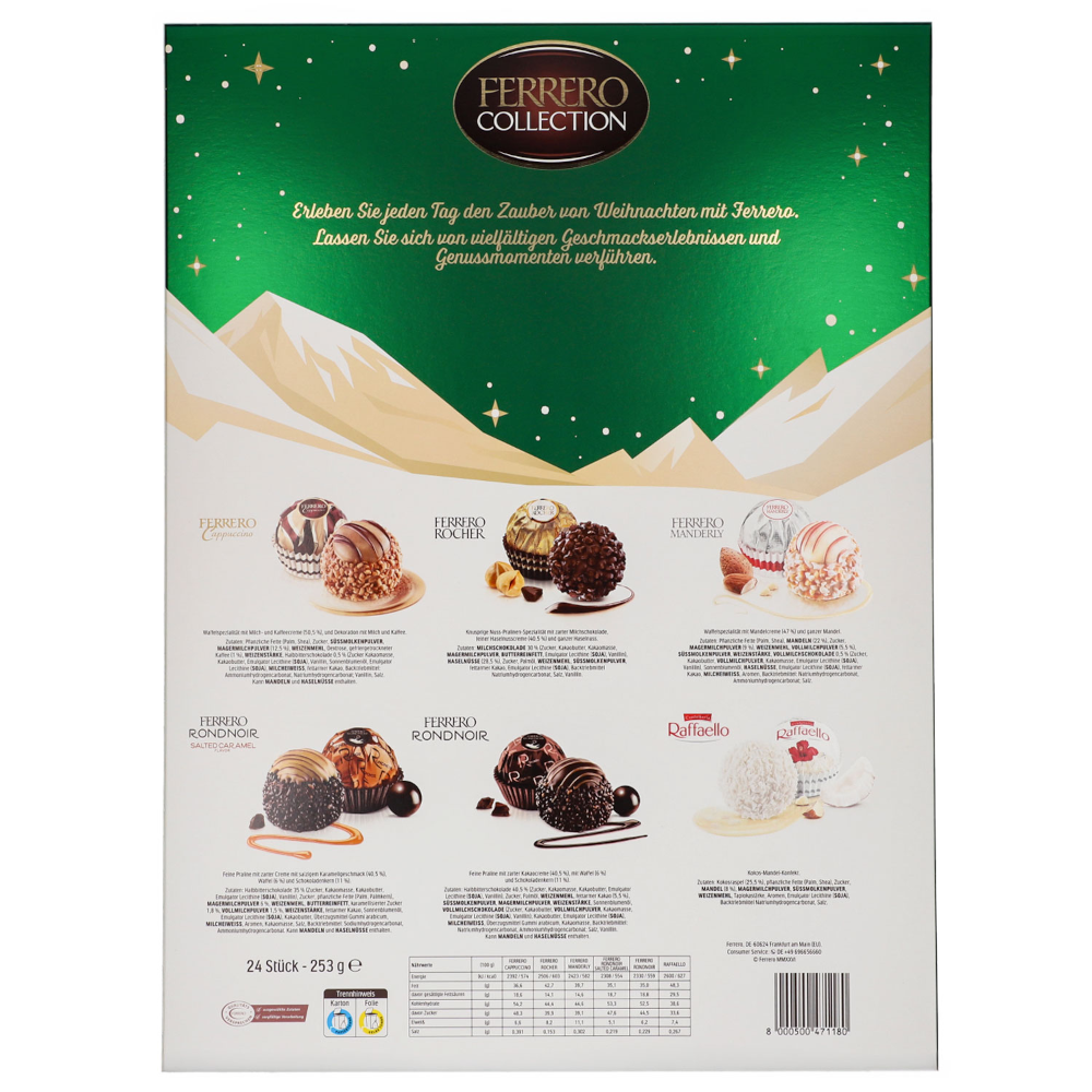 Ferrero Collection Grand Assortment Adventskalender 253g / 8.92oz