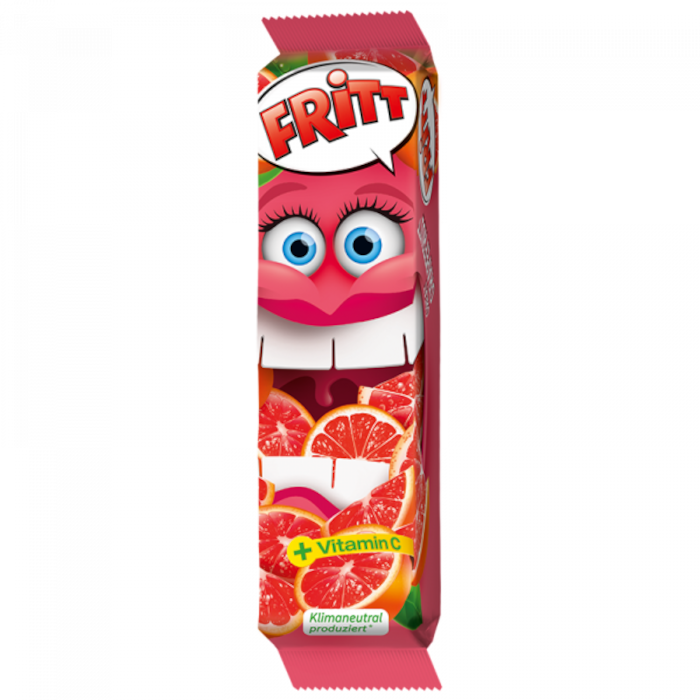 FRITT Grapefruit Kaubonbonstreifen 70g / 2.46oz
