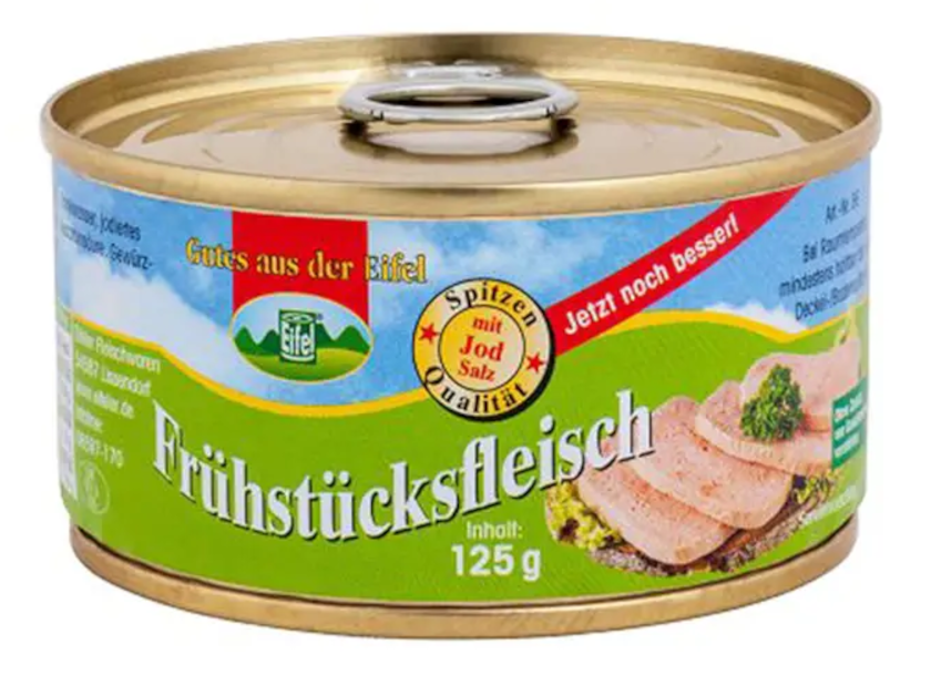 Gutes aus der Eifel Frühstücksfleisch 125g / 4.41oz