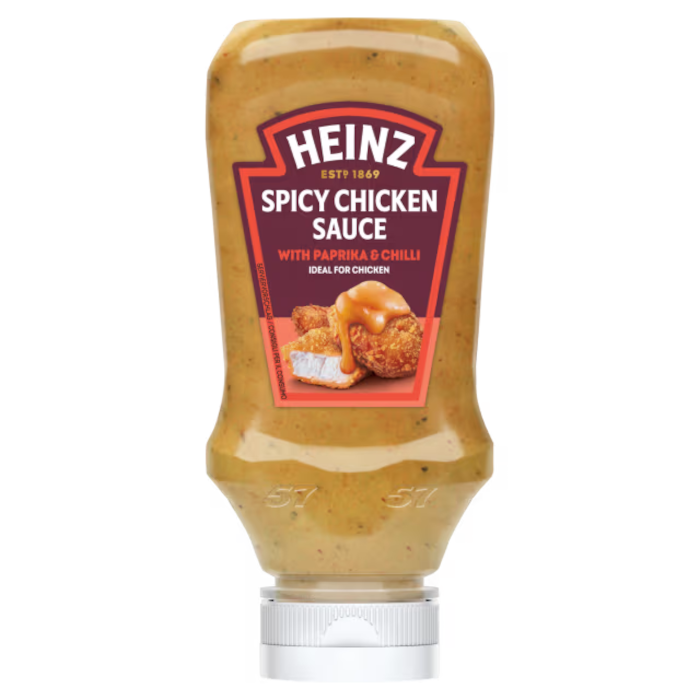 Heinz Spicy Chicken Sauce mit Paprika und Chili 220ml / 7.43fl.oz.