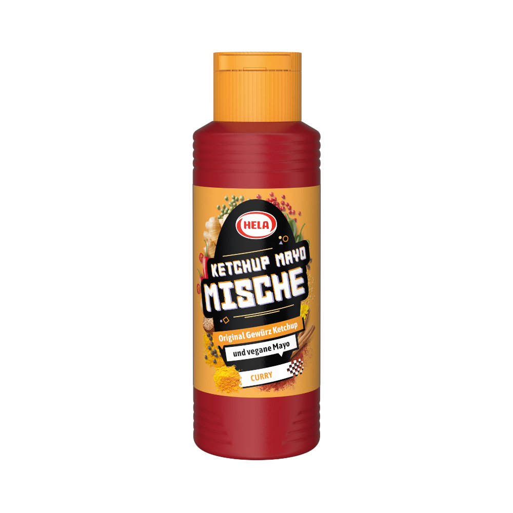 Hela Ketchup Mayo Mische Curry Vegan 300ml / 10.14fl.oz.