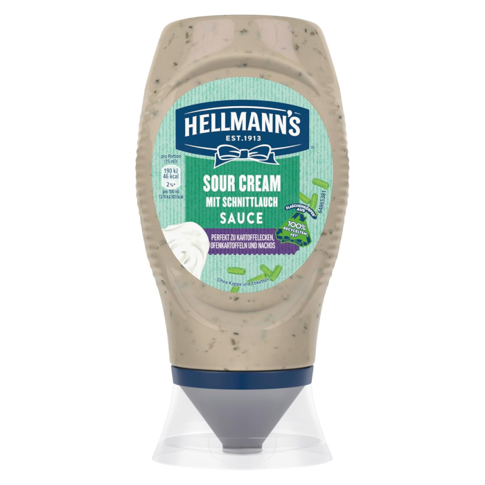 HELLMANN´S Sour Cream Sauce 250ml / 8.45 fl. oz.