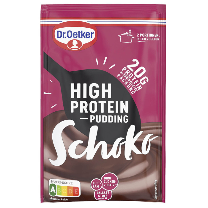 Dr. Oetker High Protein Pudding Schoko 58g / 2.05oz