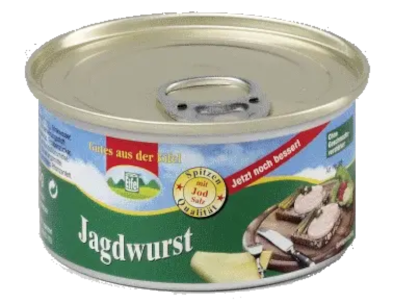 Gutes aus der Eifel Jagdwurst 125g / 4.41oz