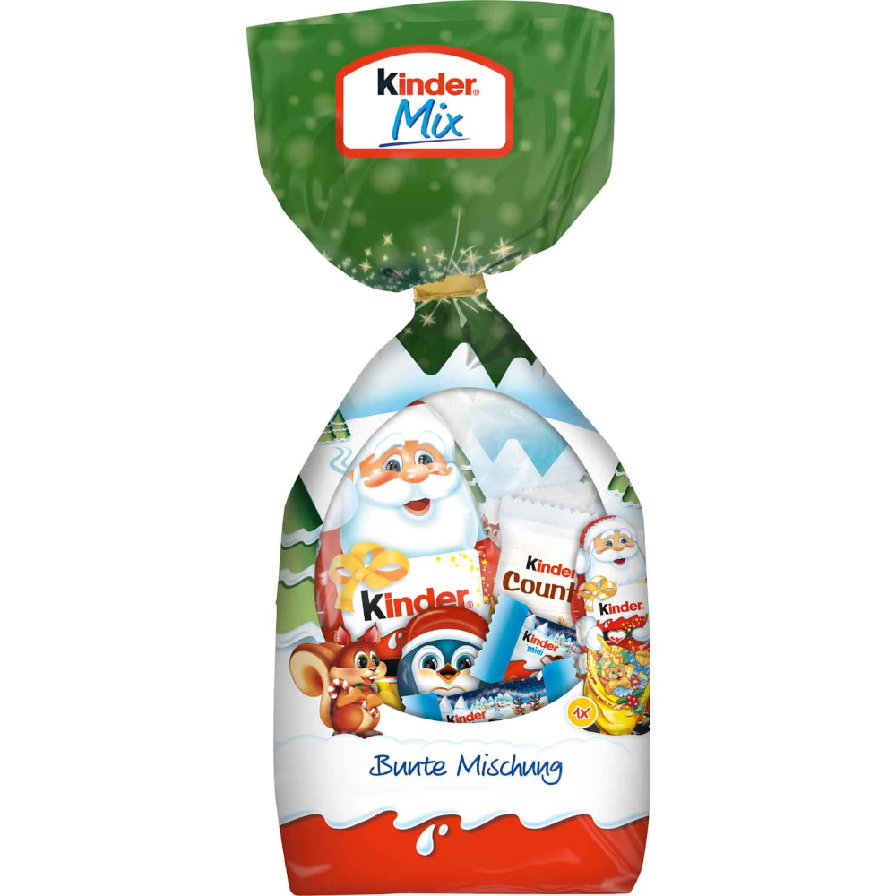 Ferrero Kinder Mix Bunte Mischung Geschenktüte 132g / 4.66oz