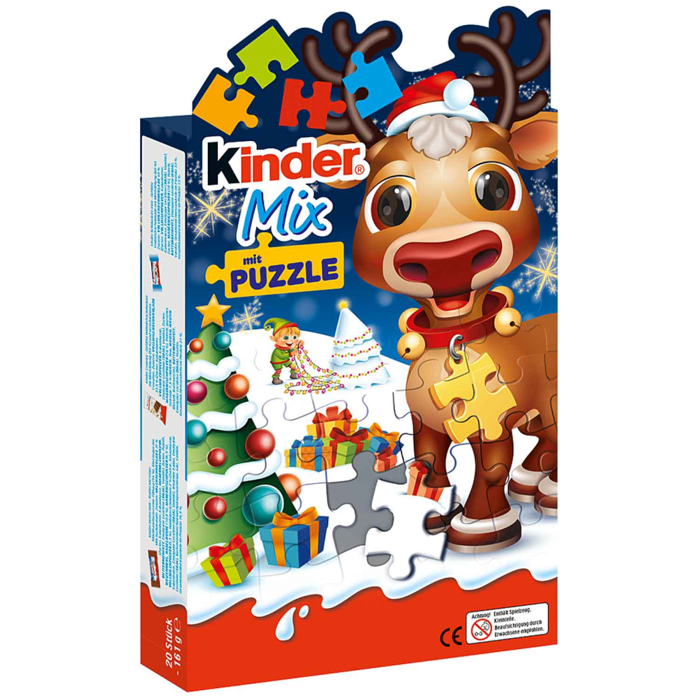 Ferrero Kinder Schokolade Mix mit Puzzle 161g / 5.68oz