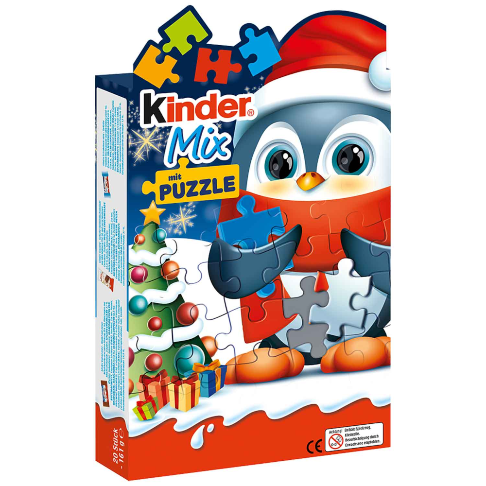 Ferrero Kinder Schokolade Mix mit Puzzle 161g / 5.68oz