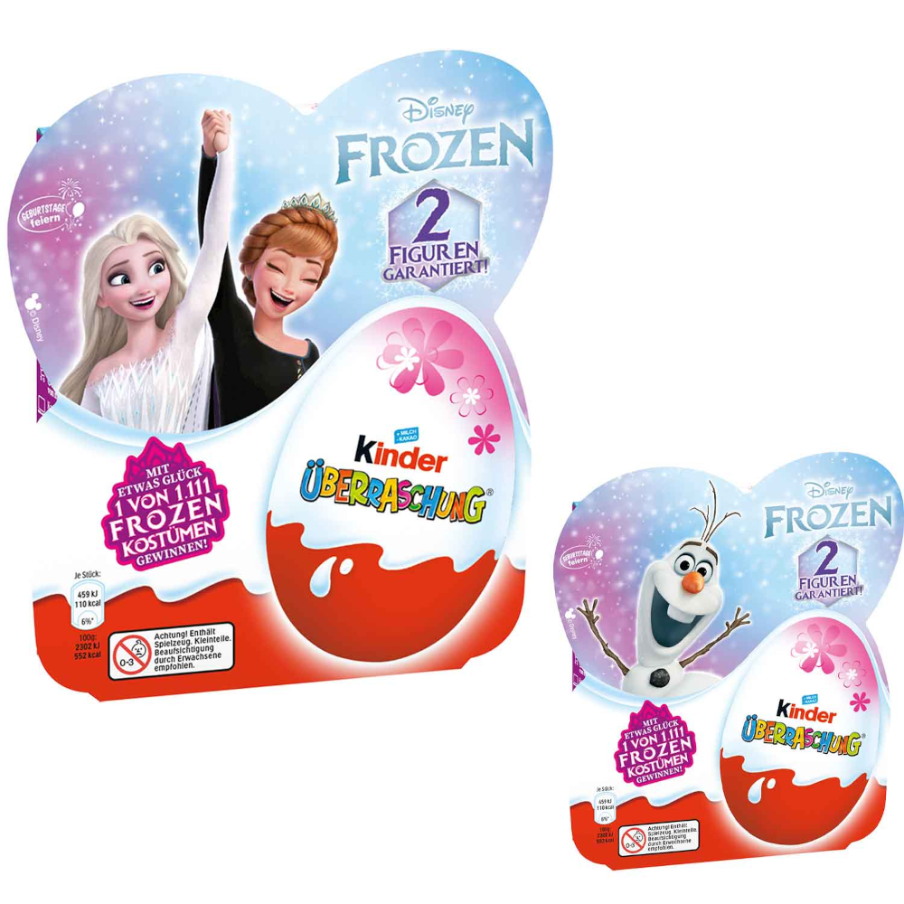 Ferrero Kinder Überraschung Rosa-Ei 'Disney Frozen' 4er Pack