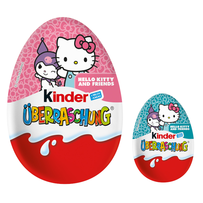 Ferrero Kinder Überraschung Rosa Ei 'Hello Kitty and Friends' 20g / 0.7oz