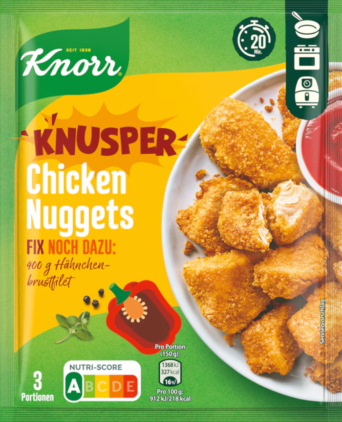 Knorr Fix für Knusper Chicken Nuggets 60g / 2.11oz