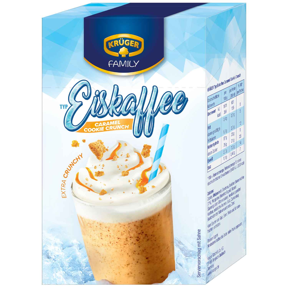 KRÜGER FAMILY Typ Eiskaffee Caramel Cookie Crunch 10er