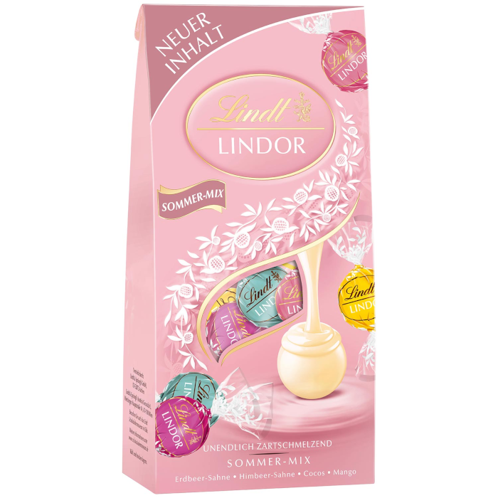 Lindt Lindor Schokoladen Kugeln Sommer Mix 137g / 4.83oz