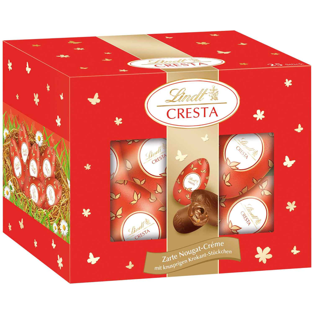 Lindt Cresta Ostereier 25 Stück im Köcher 450g / 15.87 oz