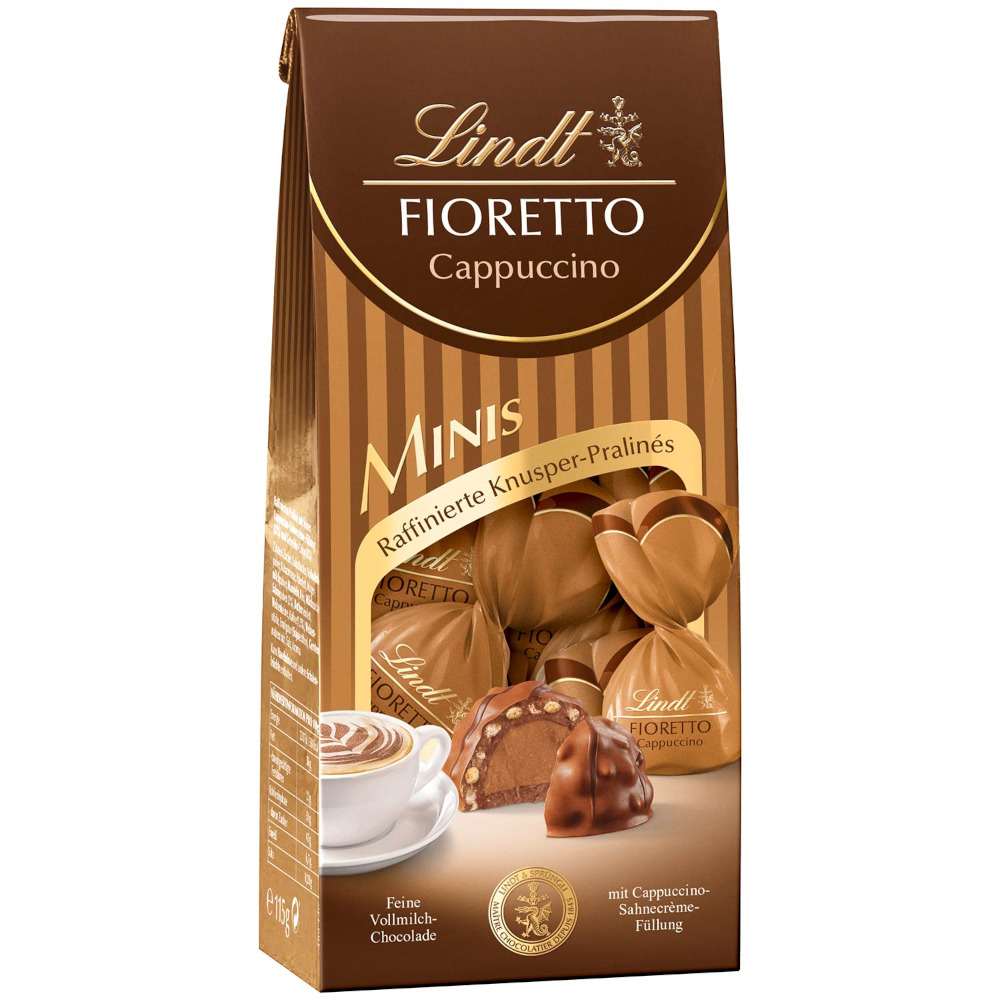 Lindt Fioretto Cappuccino Mini Pralinen 115g / 4.05oz