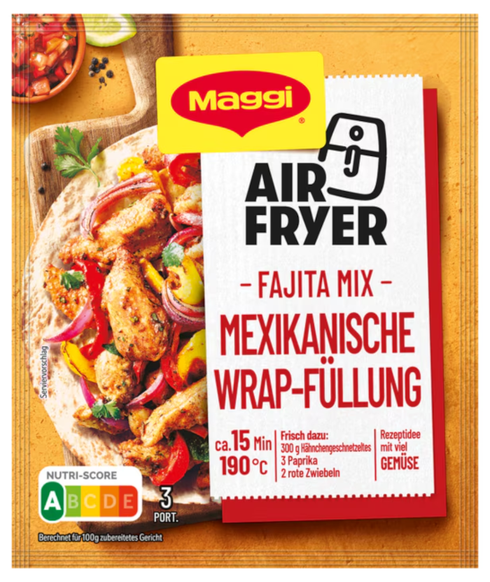 Maggi Fix für Air Fryer Fajita Mix 27g / 0.92oz