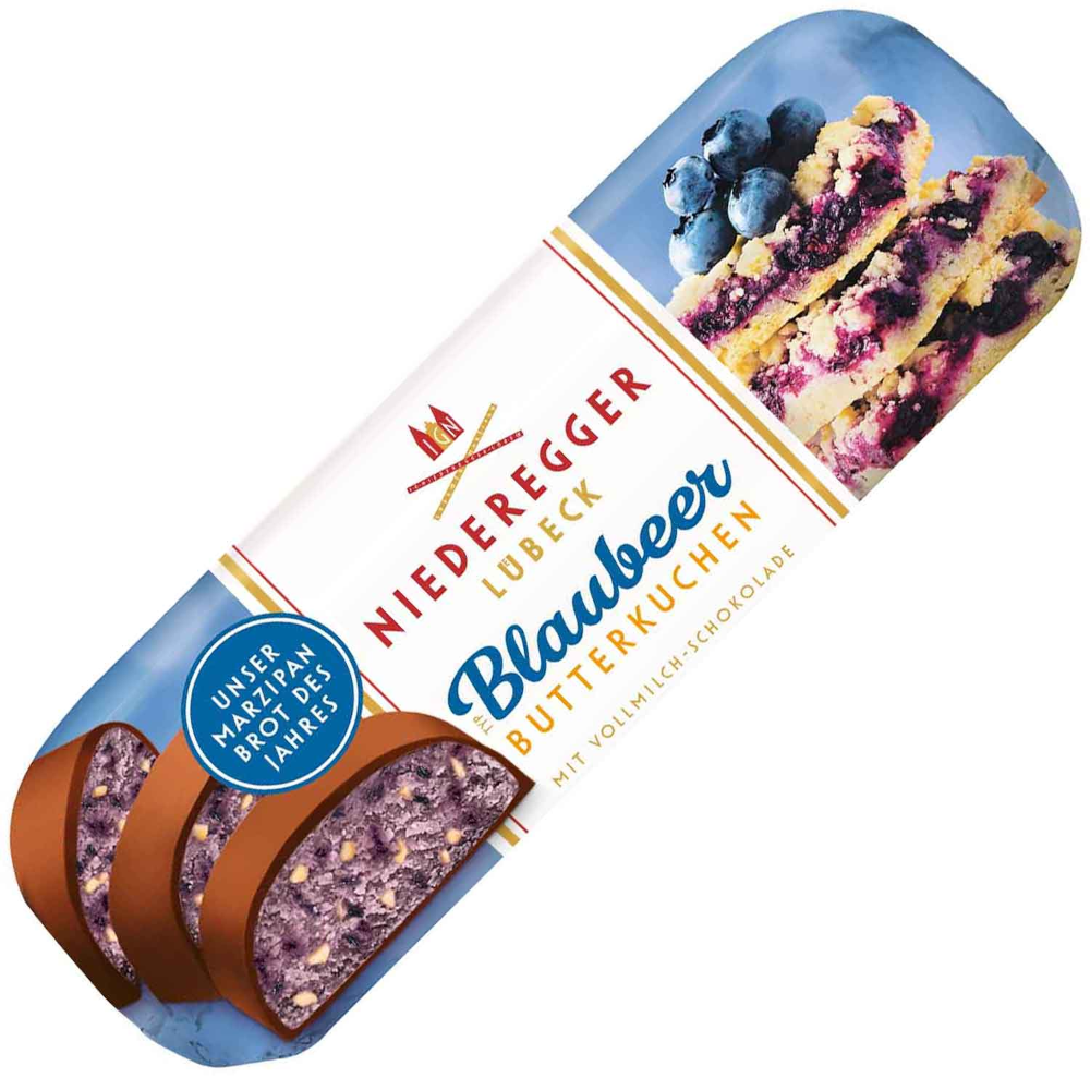 Niederegger Marzipan Brot Blaubeer Butterkuchen 125g