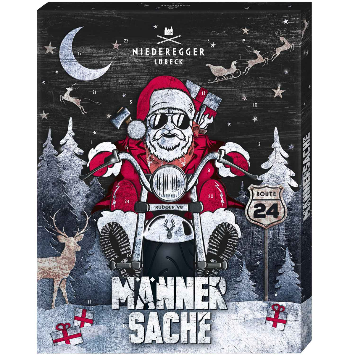 Niederegger Adventskalender Männersache 300g