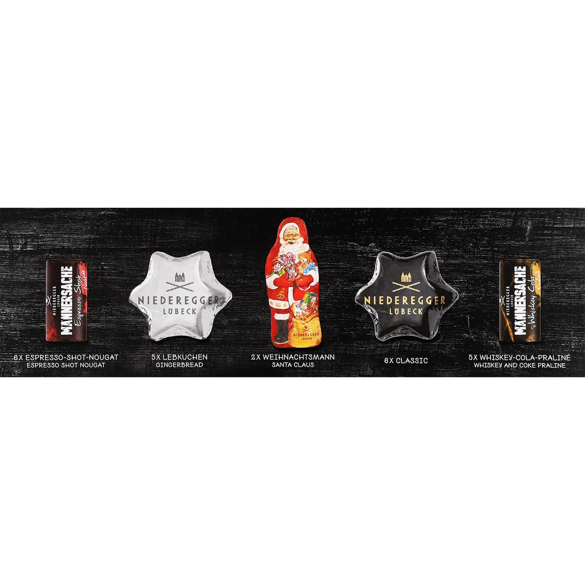 Niederegger Adventskalender Männersache 300g
