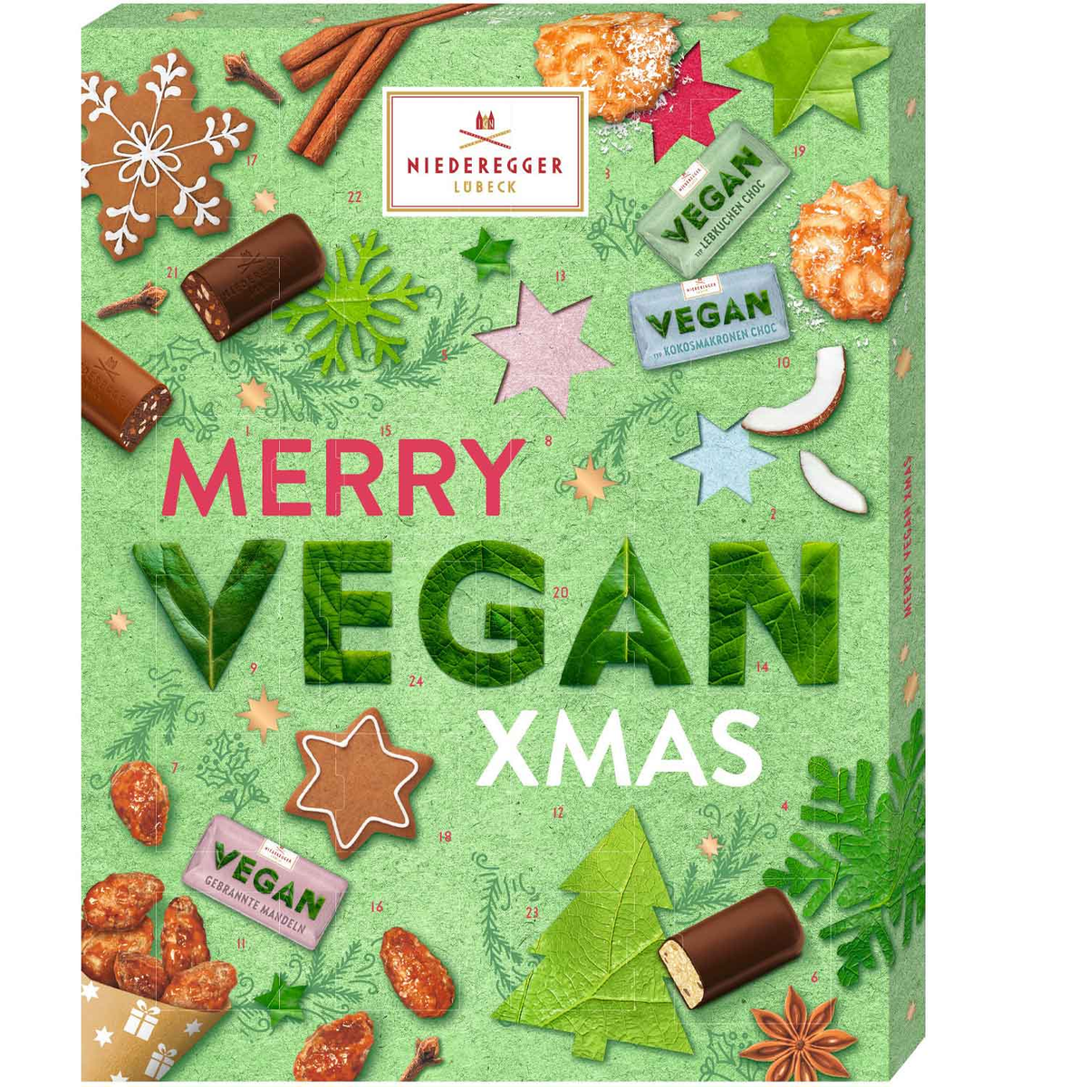Niederegger Adventskalender Vegan 300g