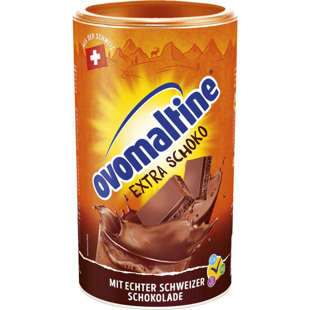 Ovomaltine Schoko Getränke-Pulver aus Gerstenmalz 450g