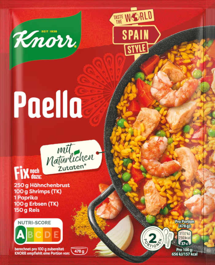 Knorr Fix für Paella 34g / 1.2oz