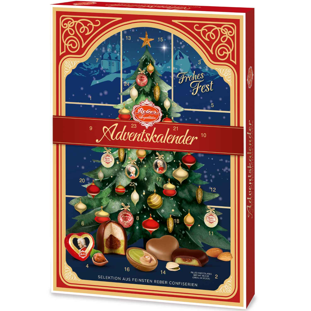 Reber Spezialitäten Adventskalender 295g / 10.4oz