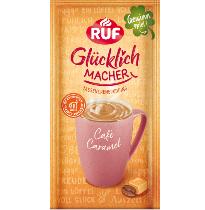RUF Glücklichmacher Tassencremepudding Café Caramel 59g / 2.08oz