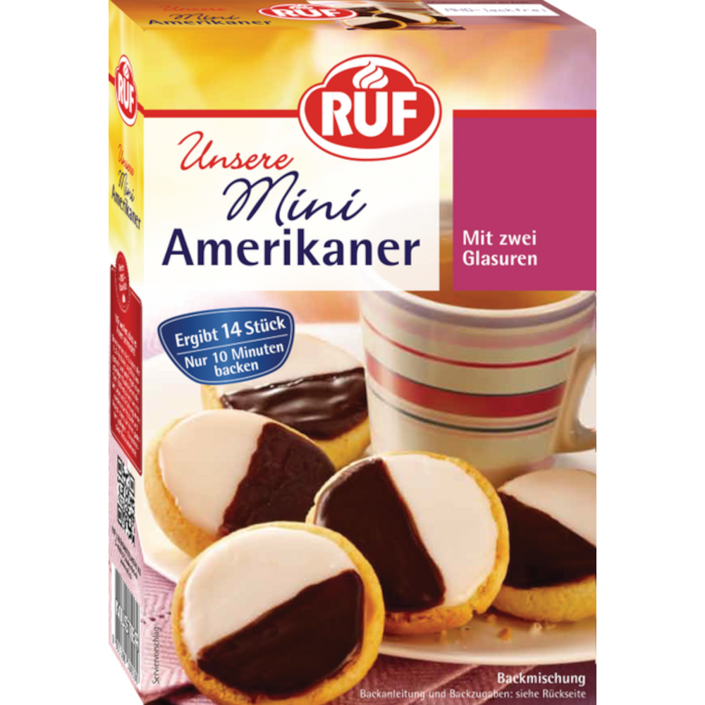 RUF Mini Amerikaner Backmischung 290g / 10.22oz