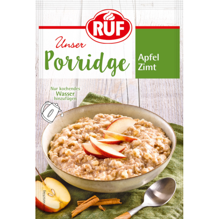 RUF Porridge Apfel Zimt 65g / 2.29oz
