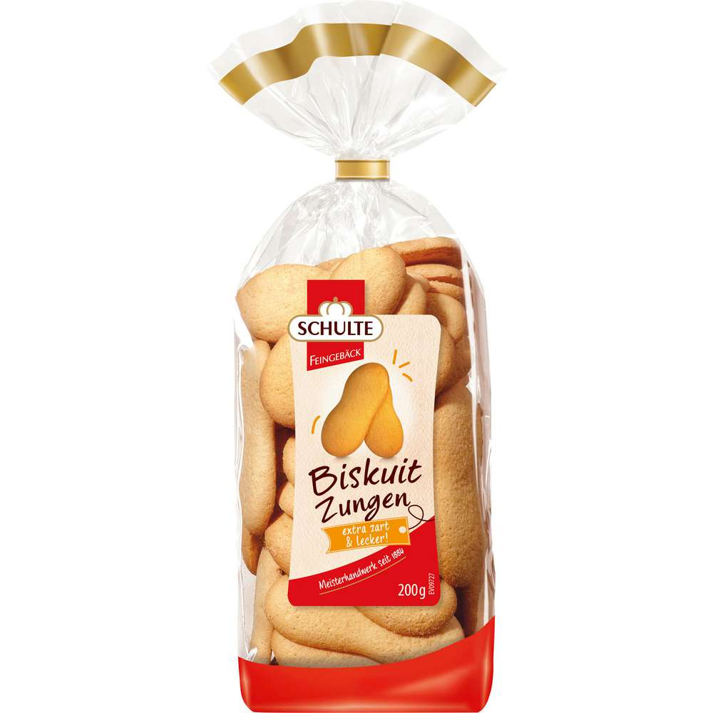 Schulte Biskuitzungen 200g / 8.81oz