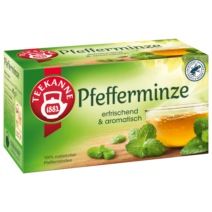 Teekanne Kräutertee Pfefferminze 20 Teebeutel