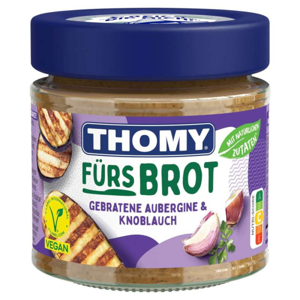 Thomy Brotaufstrich Gebratene Aubergine & Knoblauch, vegan 180g / 6.34oz