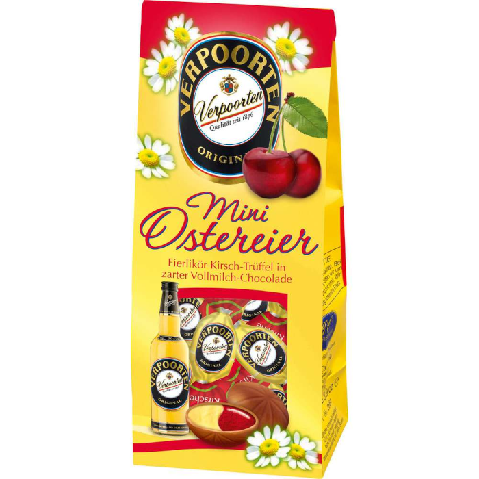Verpoorten Mini Eierlikör Ostereier Kirsch-Trüffel 110g / 3.88oz