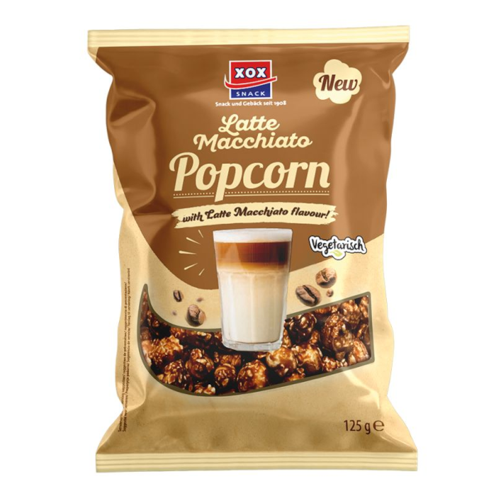 XOX Latte Macchiato Popcorn 125g / 4.4oz