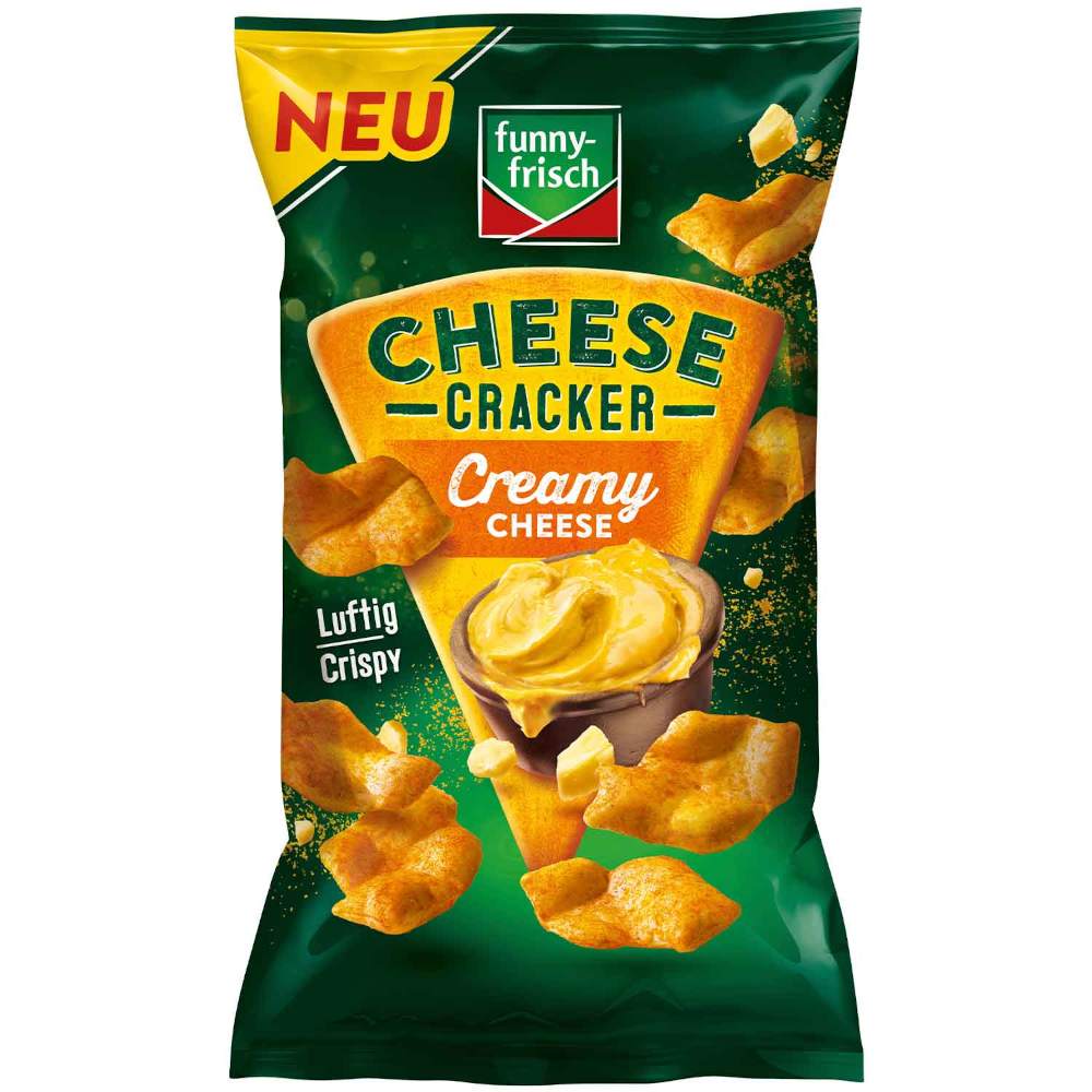 funny-frisch Cheese Cracker Creamy Cheese 100g / 3.52oz
