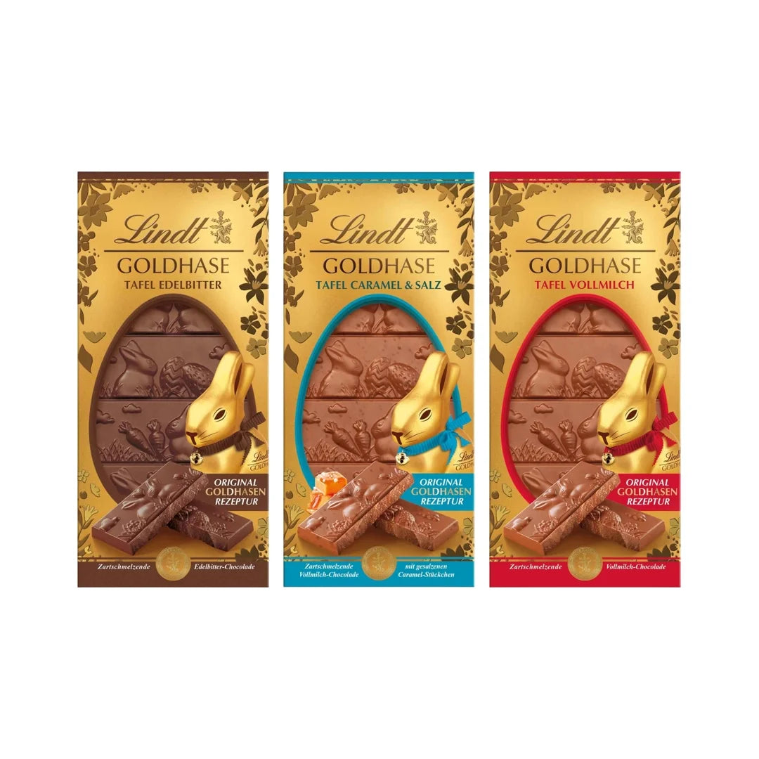 Lindt Goldhase Tafel Probierset mit 10% Rabatt