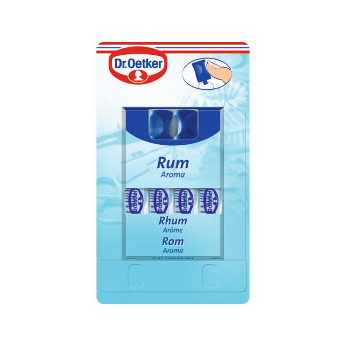 Dr. Oetker Backaroma Rum Aroma 4 Stück