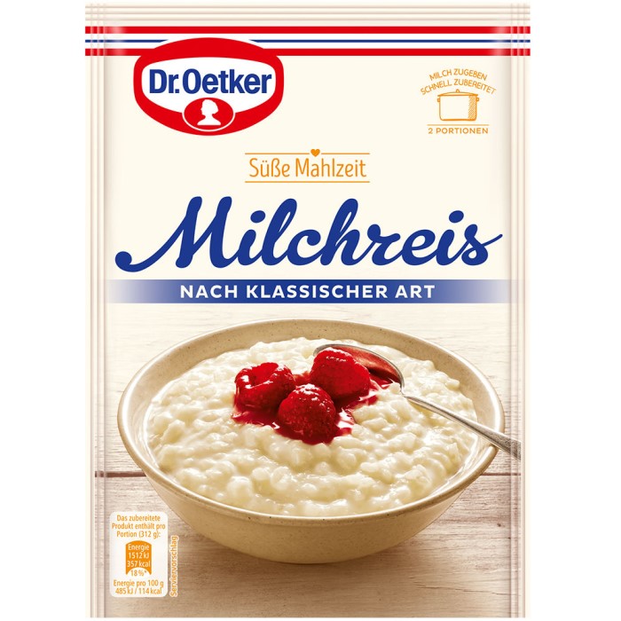 Dr. Oetker Milchreis nach klassischer Art 125g