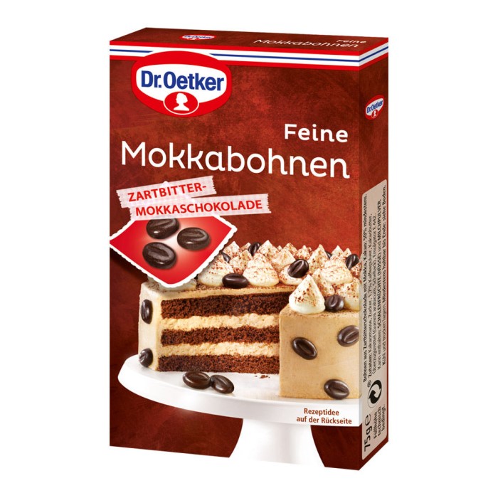Dr. Oetker Feine Mokkabohnen zum Dekorieren 75g