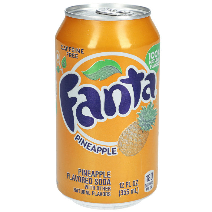 Fanta Ananas Erfrischungsgetränk 330 ml / 11.16 fl. oz.